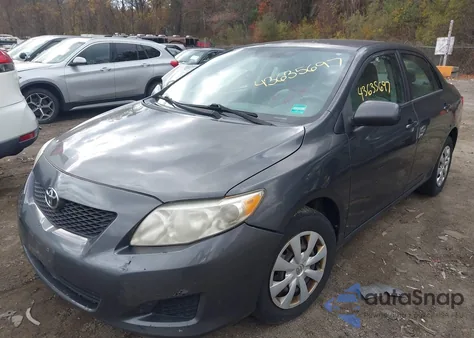 2010 Toyota Corolla Le from USA, damaged, VIN 2T1BU4EE9AC238557